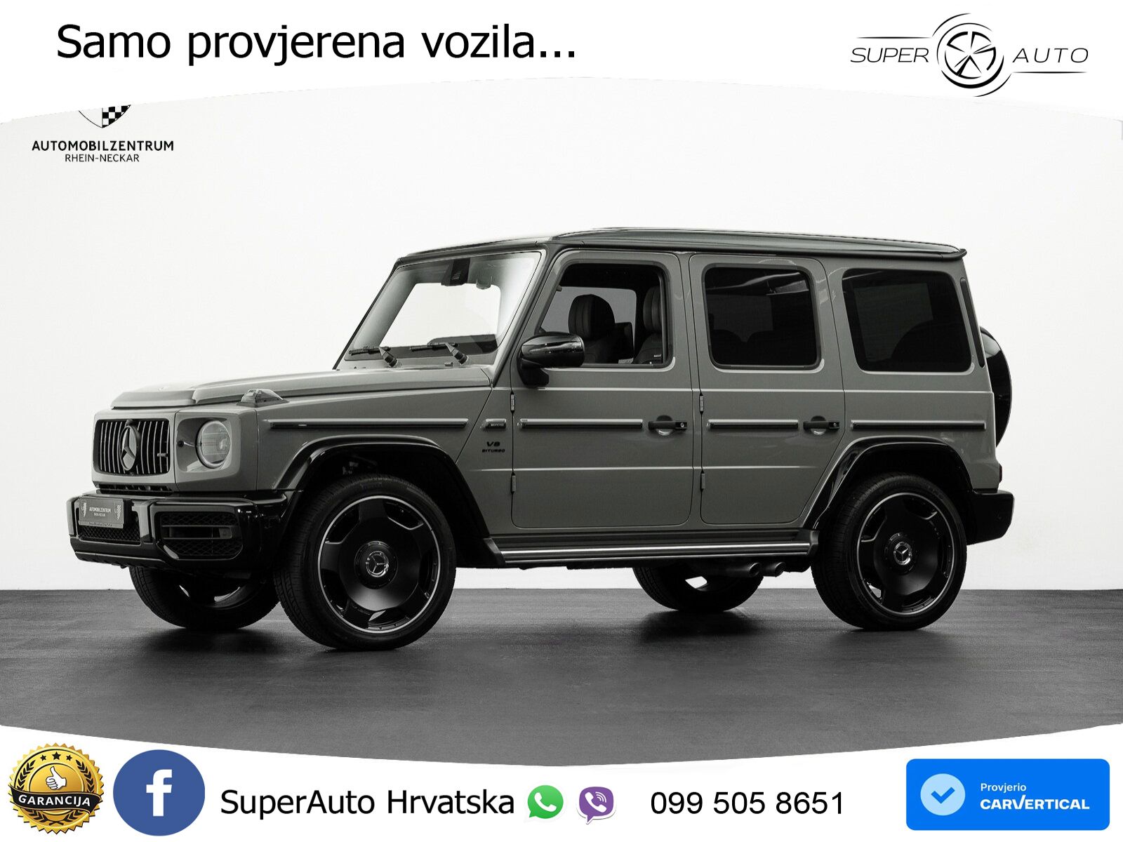 Mercedes AMG G 63 Long V8 (585 KS) 4MATIC 9G-TRONIC AMG SPEEDSHIFT PLUS LED+GR SJED+ACC
