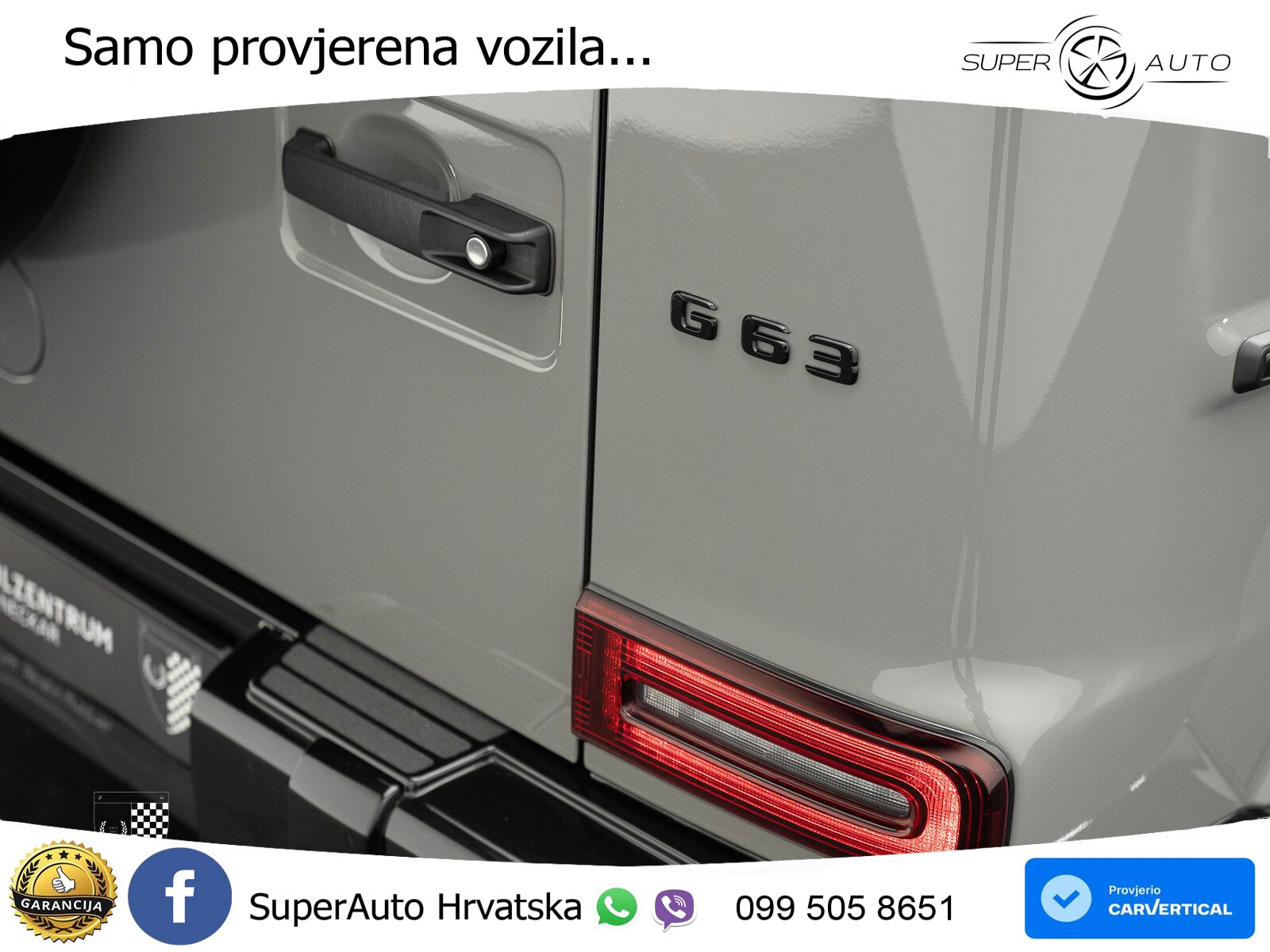 Mercedes AMG G 63 Long V8 (585 KS) 4MATIC 9G-TRONIC AMG SPEEDSHIFT PLUS LED+GR SJED+ACC