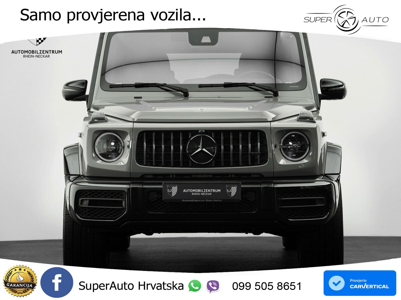 Mercedes AMG G 63 Long V8 (585 KS) 4MATIC 9G-TRONIC AMG SPEEDSHIFT PLUS LED+GR SJED+ACC