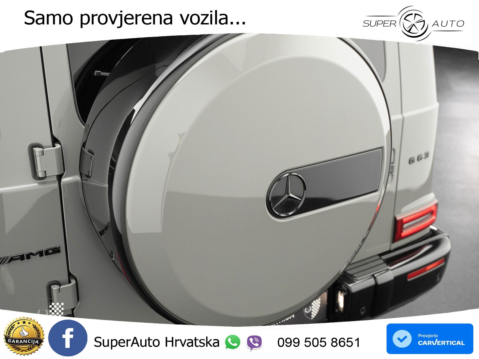 Mercedes AMG G 63 Long V8 (585 KS) 4MATIC 9G-TRONIC AMG SPEEDSHIFT PLUS LED+GR SJED+ACC