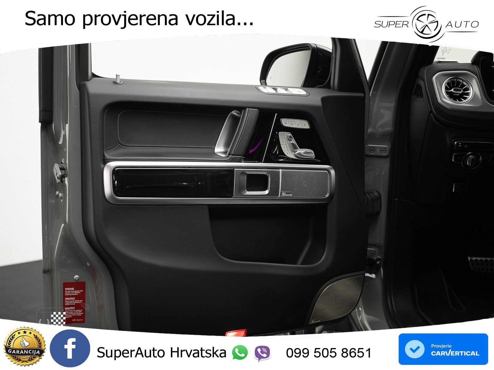 Mercedes AMG G 63 Long V8 (585 KS) 4MATIC 9G-TRONIC AMG SPEEDSHIFT PLUS LED+GR SJED+ACC