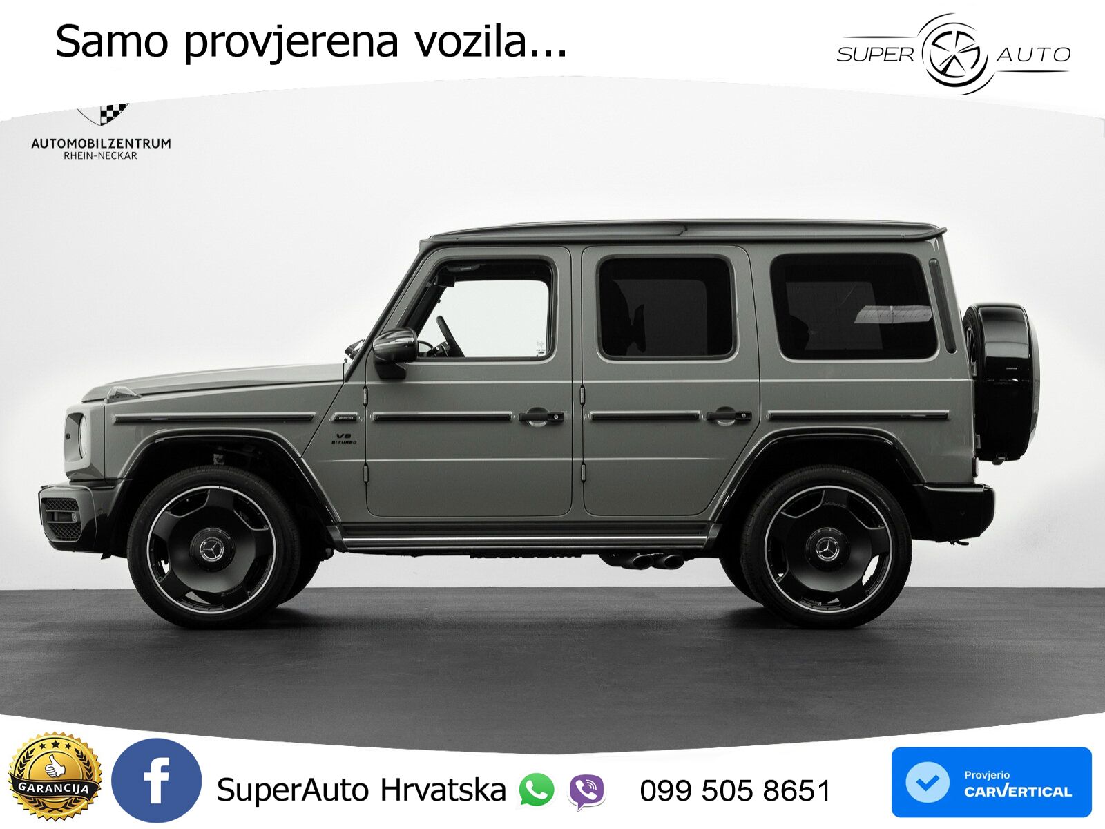 Mercedes AMG G 63 Long V8 (585 KS) 4MATIC 9G-TRONIC AMG SPEEDSHIFT PLUS LED+GR SJED+ACC