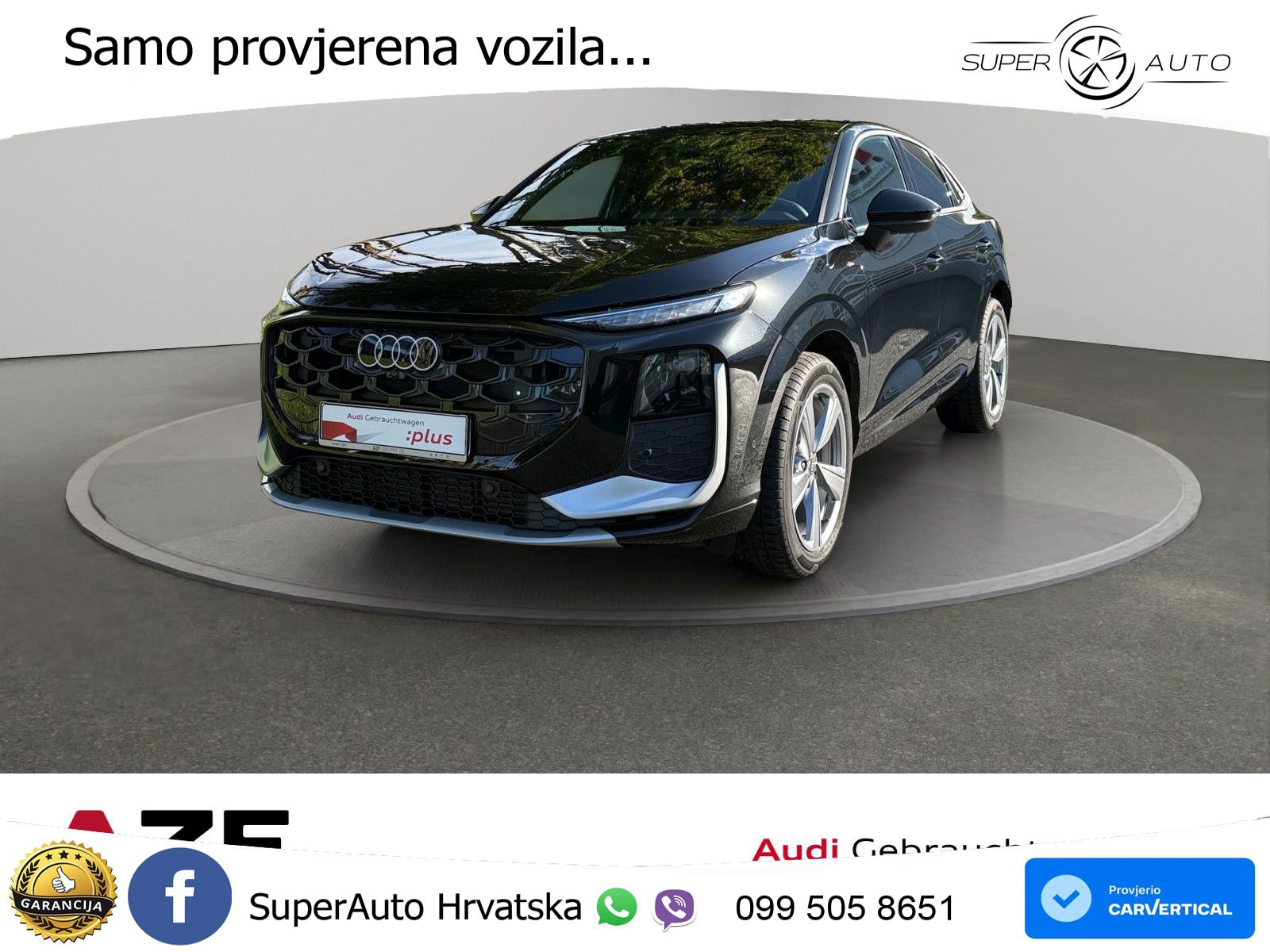 Audi Q3 III Sportback 1.5 TFSI (150 KS) S tronic S line LED+GR SJED+ACC