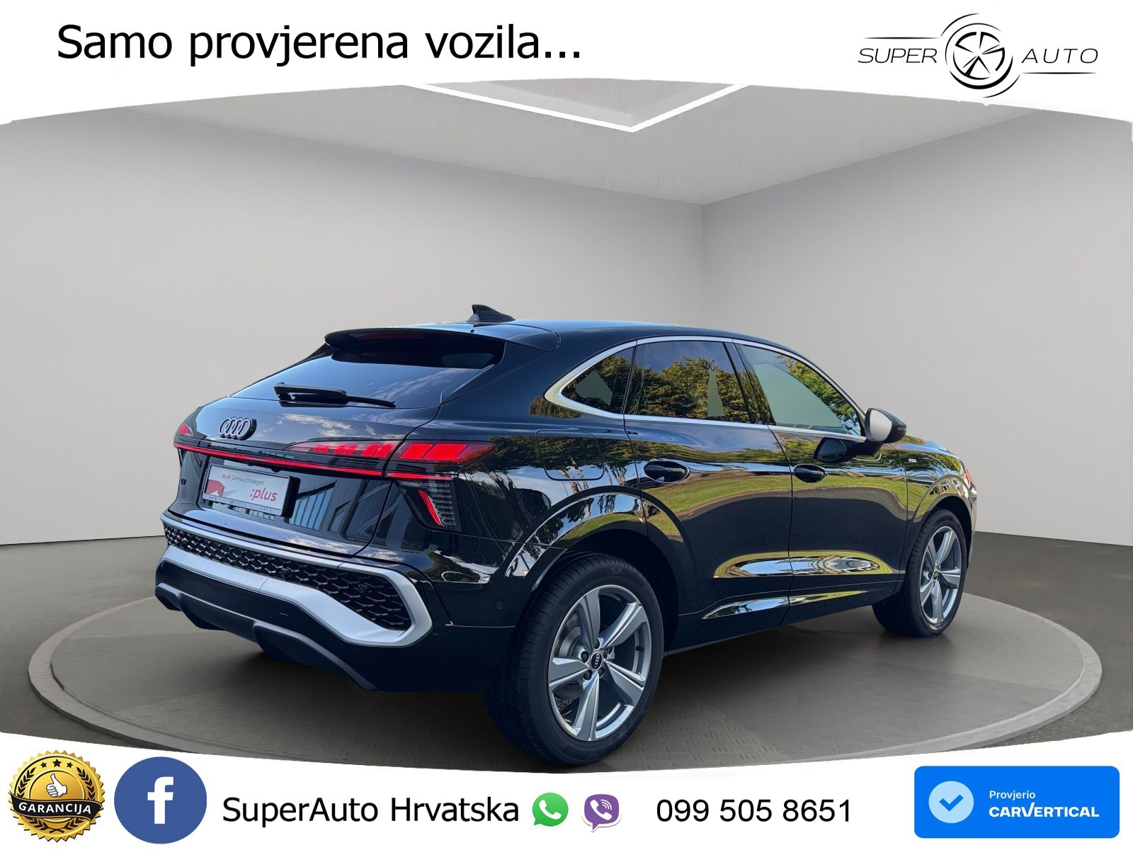Audi Q3 III Sportback 1.5 TFSI (150 KS) S tronic S line LED+GR SJED+ACC