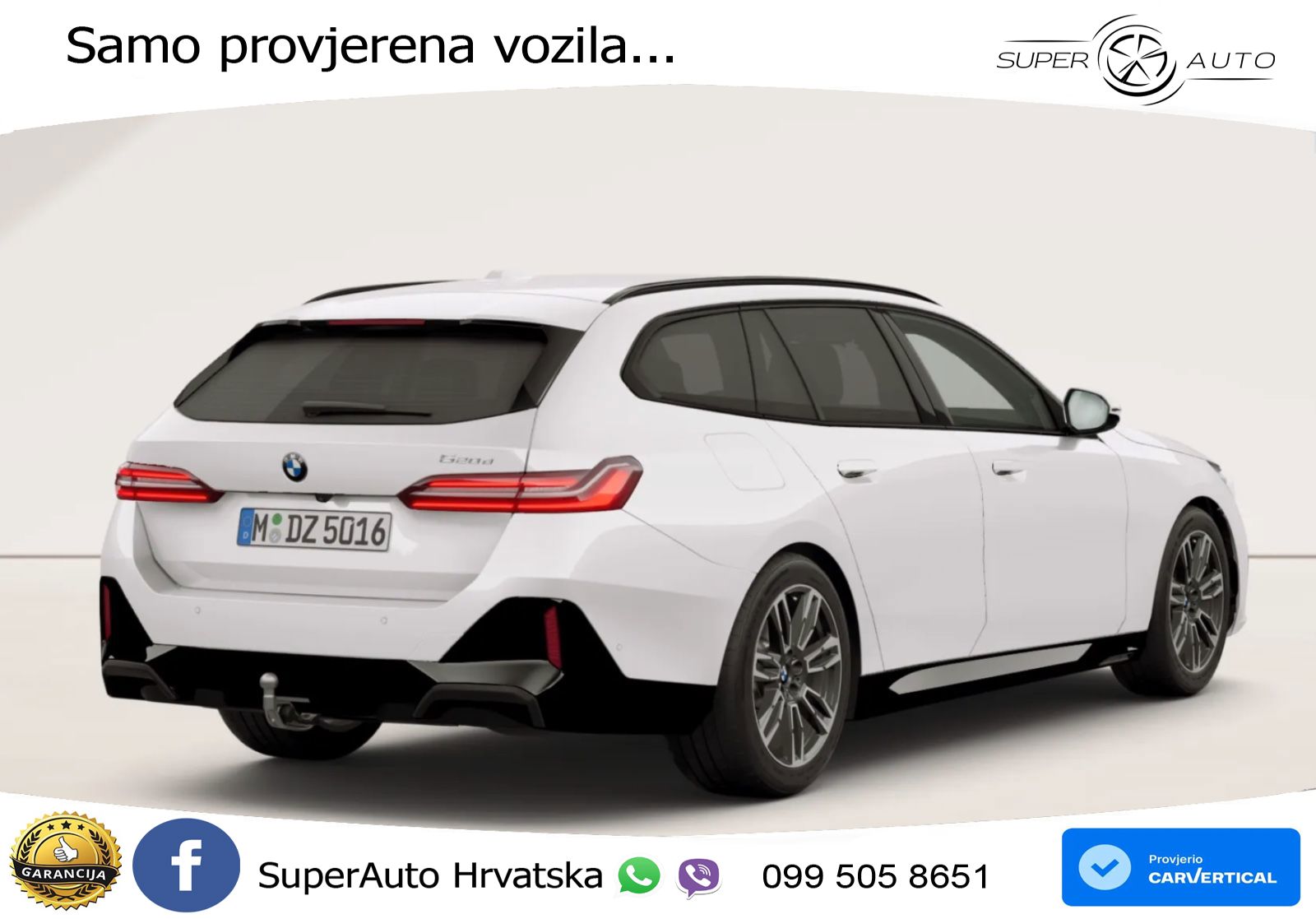 BMW 520d Touring (197 KS) Steptronic M Sport LED+GR SJED+ACC