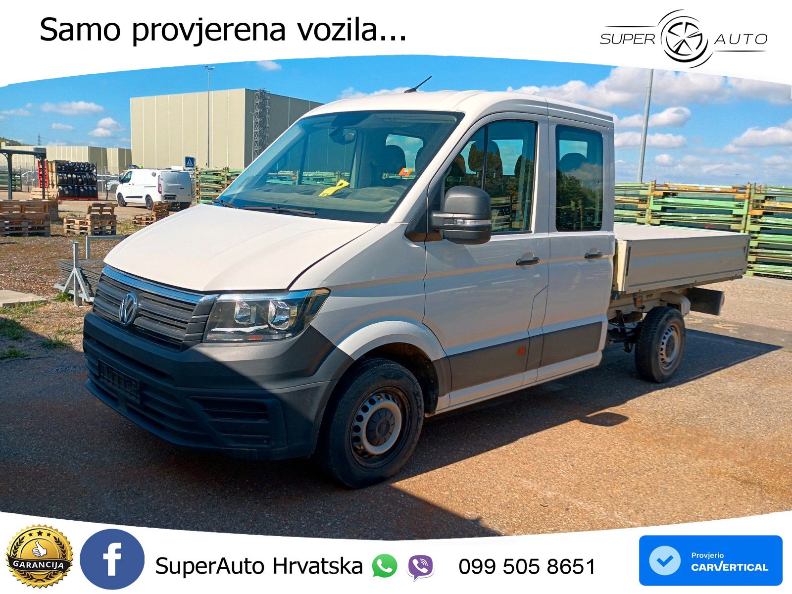 Volkswagen CRAFTER PRITSCHE 2.0 TDI 35 /7SITZER/AHK/KLIMA/ 140 KS