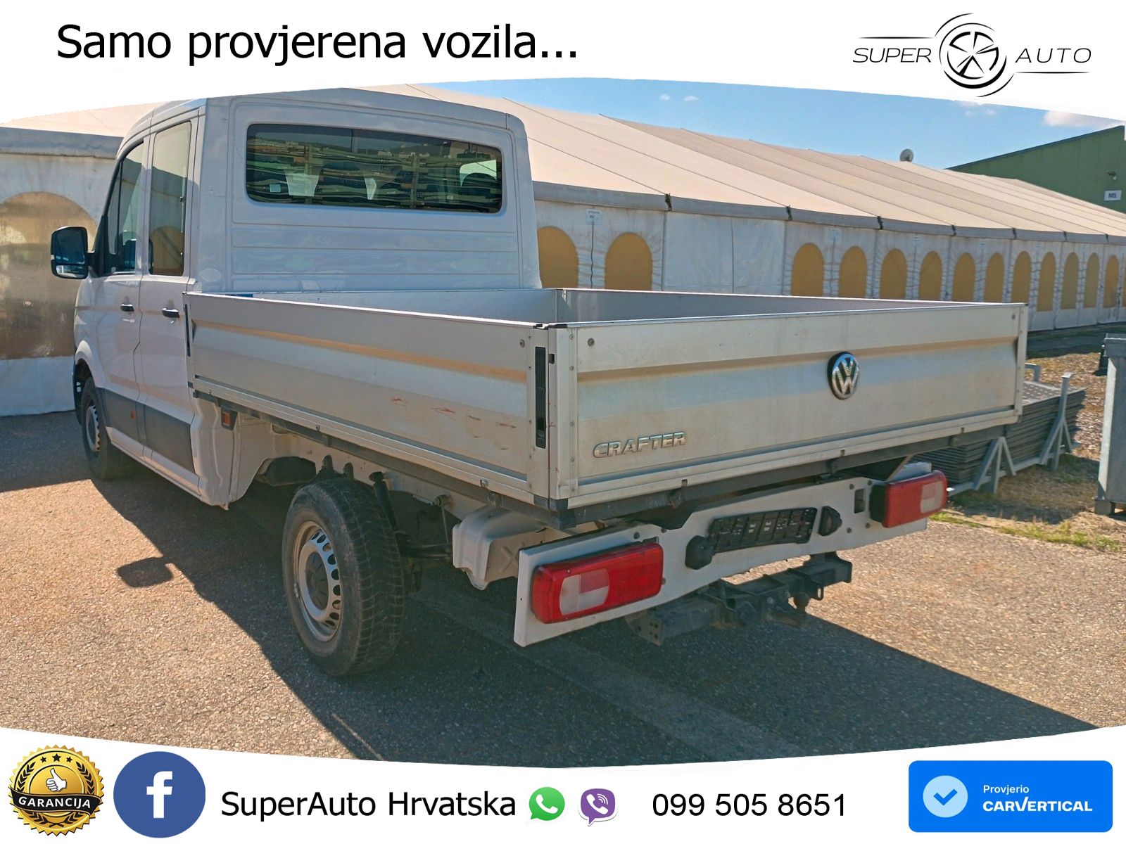 Volkswagen CRAFTER PRITSCHE 2.0 TDI 35 /7SITZER/AHK/KLIMA/ 140 KS