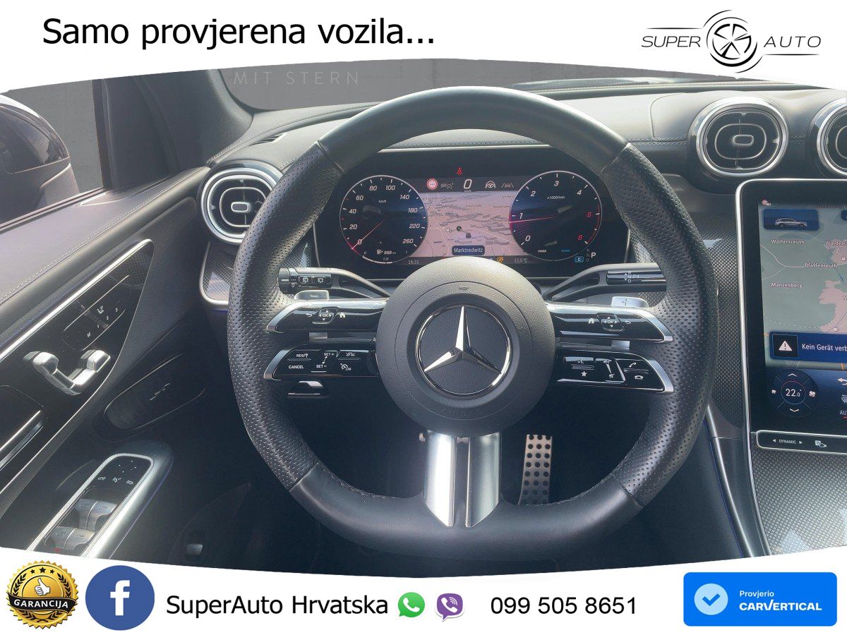 Mercedes GLC 450d (367 KS) 4MATIC 9G-TRONIC AMG LED+GR SJED+ACC