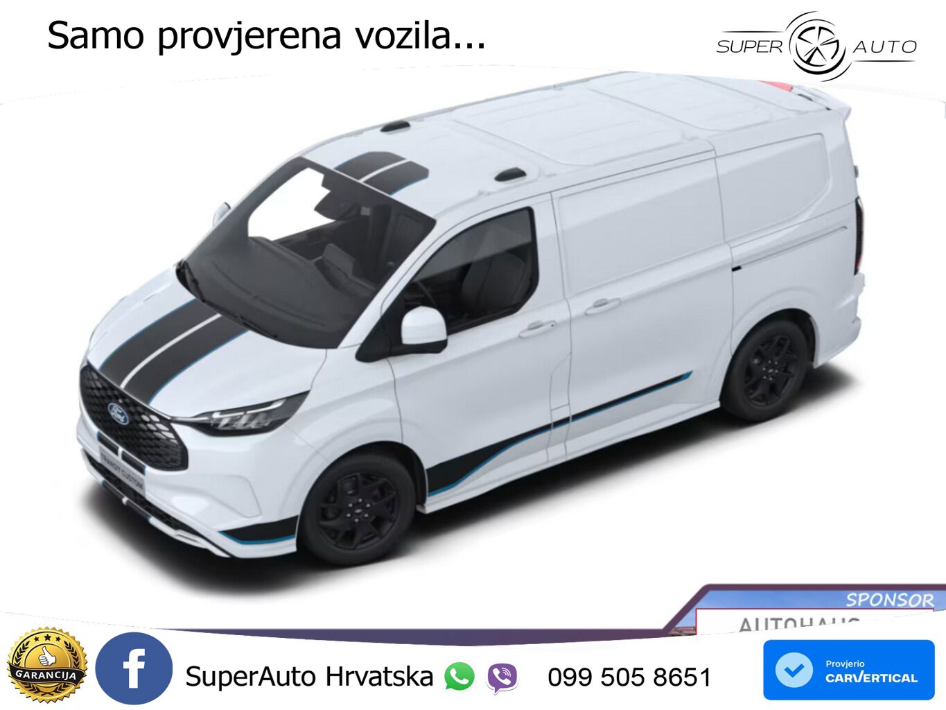 Ford E-Transit Custom 71kWh Sport L1 LED UVP-35%* 218 KS