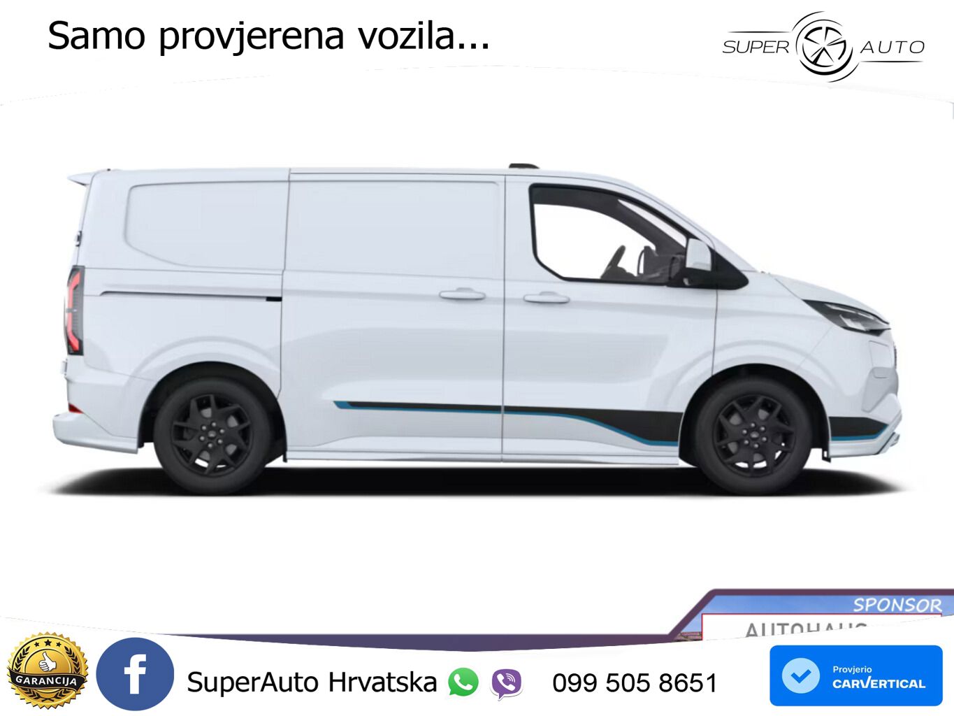 Ford E-Transit Custom 71kWh Sport L1 LED UVP-35%* 218 KS