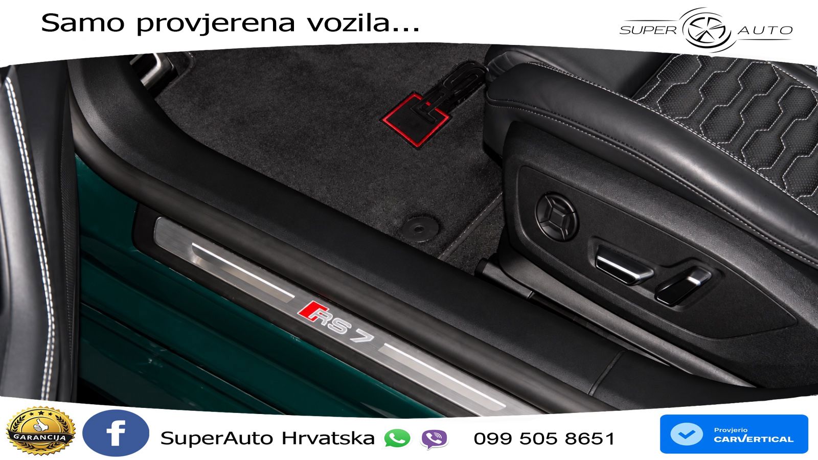 Audi RS7 4.0 TFSI V8 (600 KS) quattro tiptronic LED+GR SJED+ACC