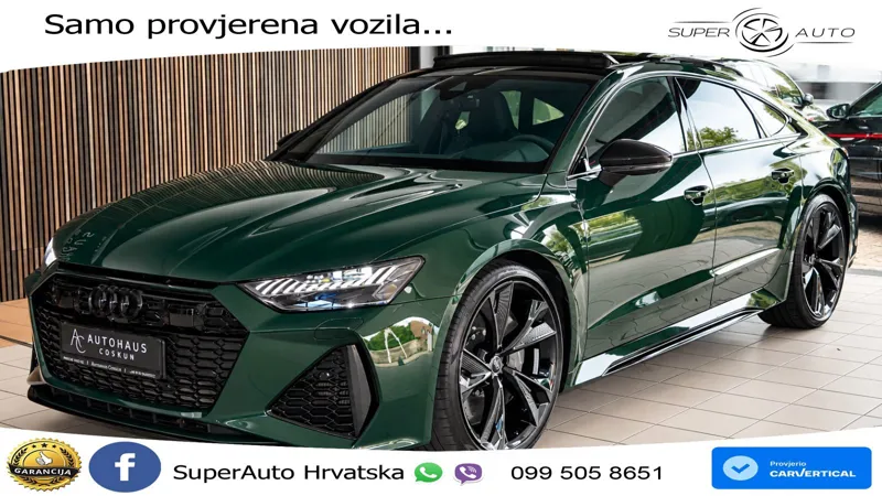 Audi RS7 4.0 TFSI V8 (600 KS) quattro tiptronic LED+GR SJED+ACC