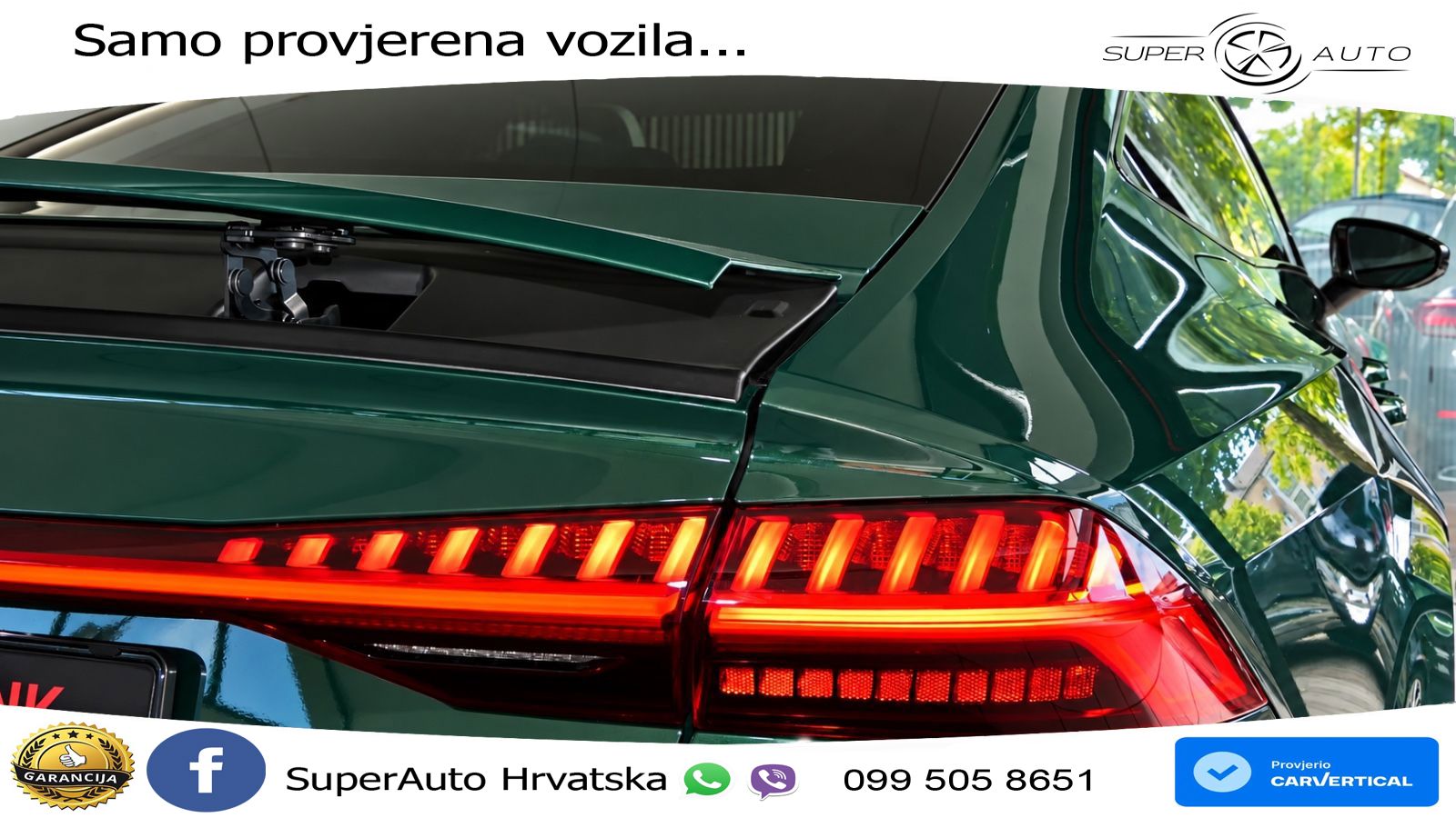 Audi RS7 4.0 TFSI V8 (600 KS) quattro tiptronic LED+GR SJED+ACC