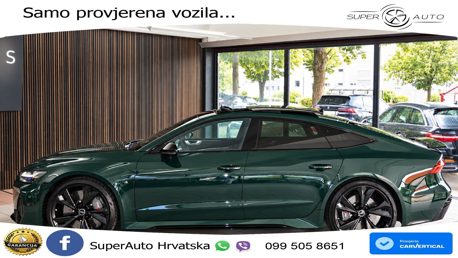 Audi RS7 4.0 TFSI V8 (600 KS) quattro tiptronic LED+GR SJED+ACC