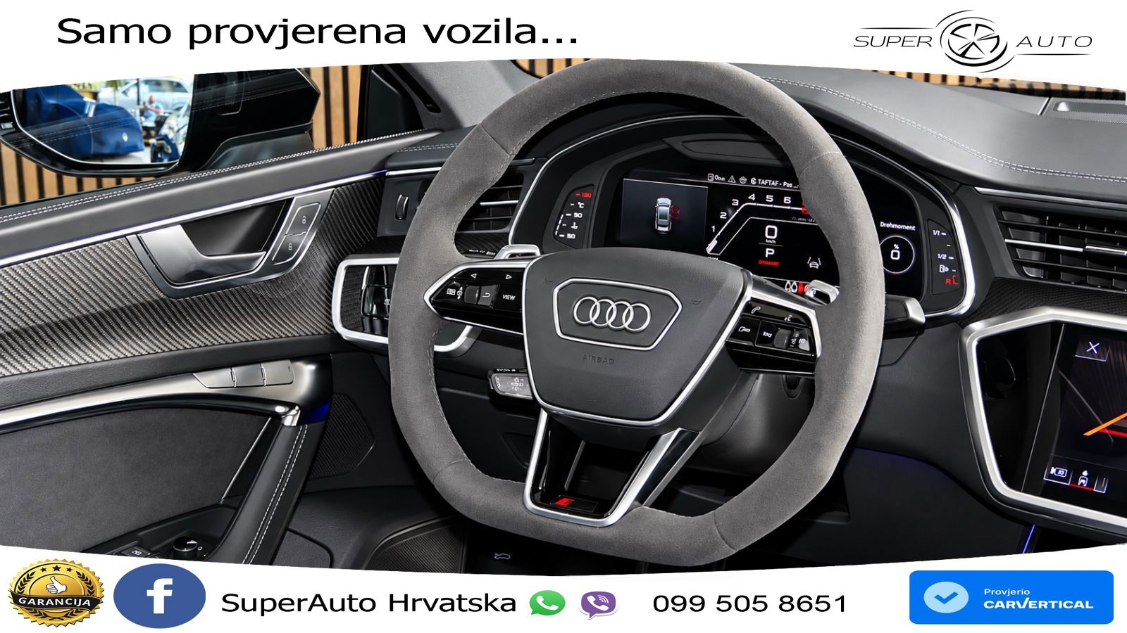 Audi RS7 4.0 TFSI V8 (600 KS) quattro tiptronic LED+GR SJED+ACC