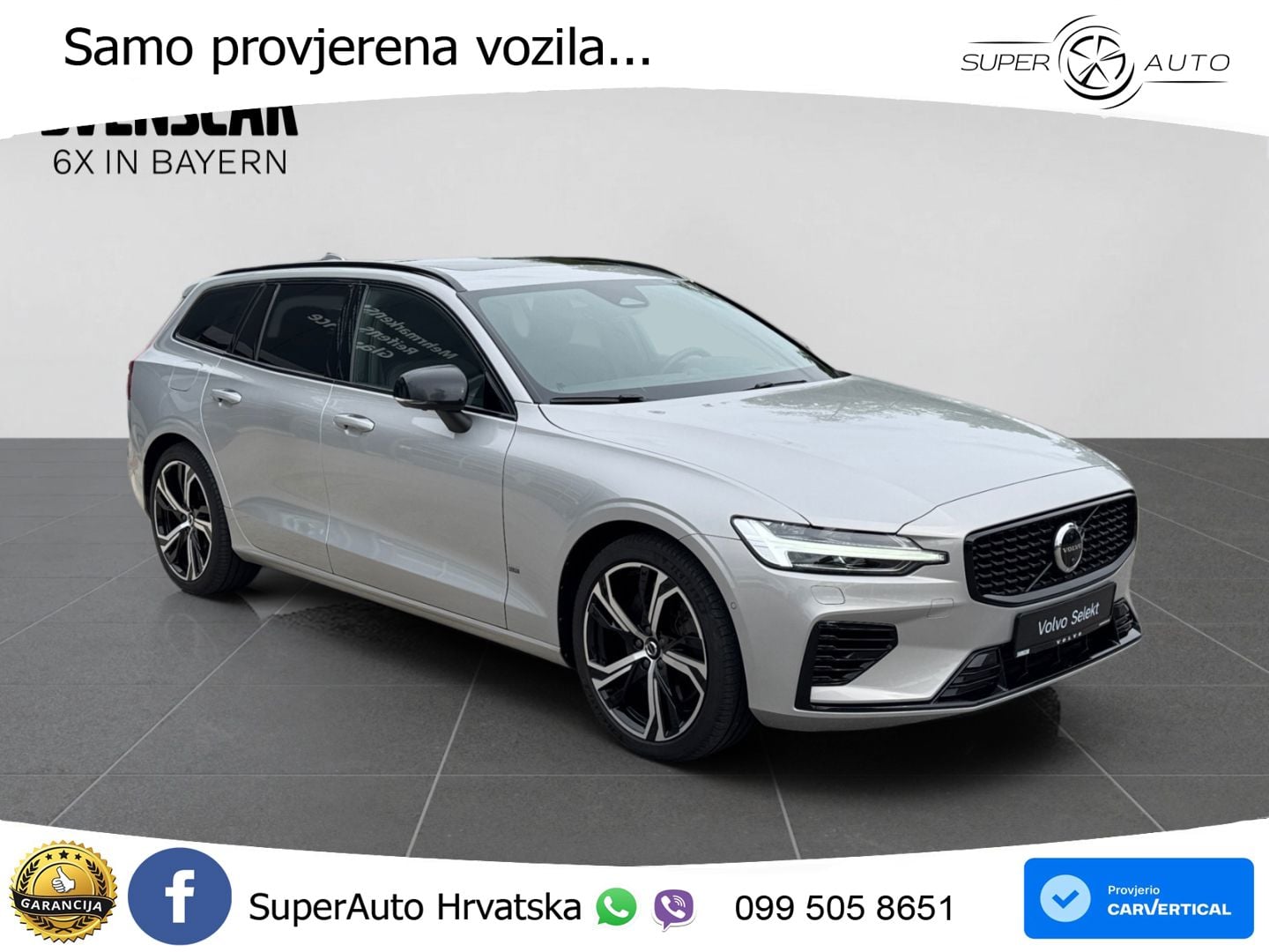 Volvo V60 2.0 T8 AWD Geartronic LED+GR SJED+ACC