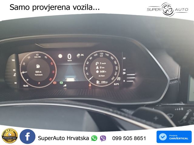 Škoda Octavia Combi 2.0 TDI (150 KS) DSG SportLine MATRIX+GR SJED+KAM