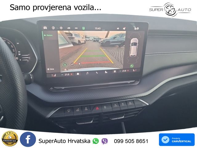 Škoda Octavia Combi 2.0 TDI (150 KS) DSG SportLine MATRIX+GR SJED+KAM