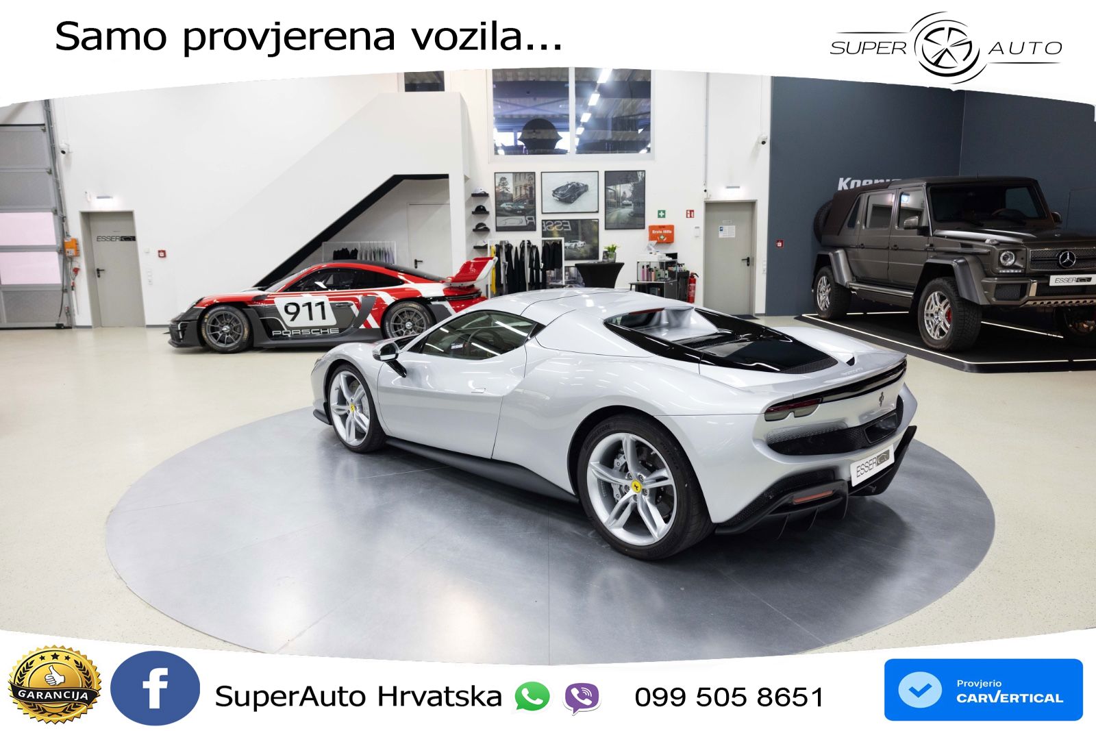 Ferrari 296 GTS 3.0 V6 (830 KS) F1 DCT