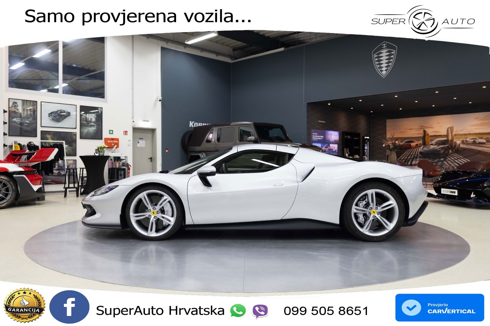 Ferrari 296 GTS 3.0 V6 (830 KS) F1 DCT