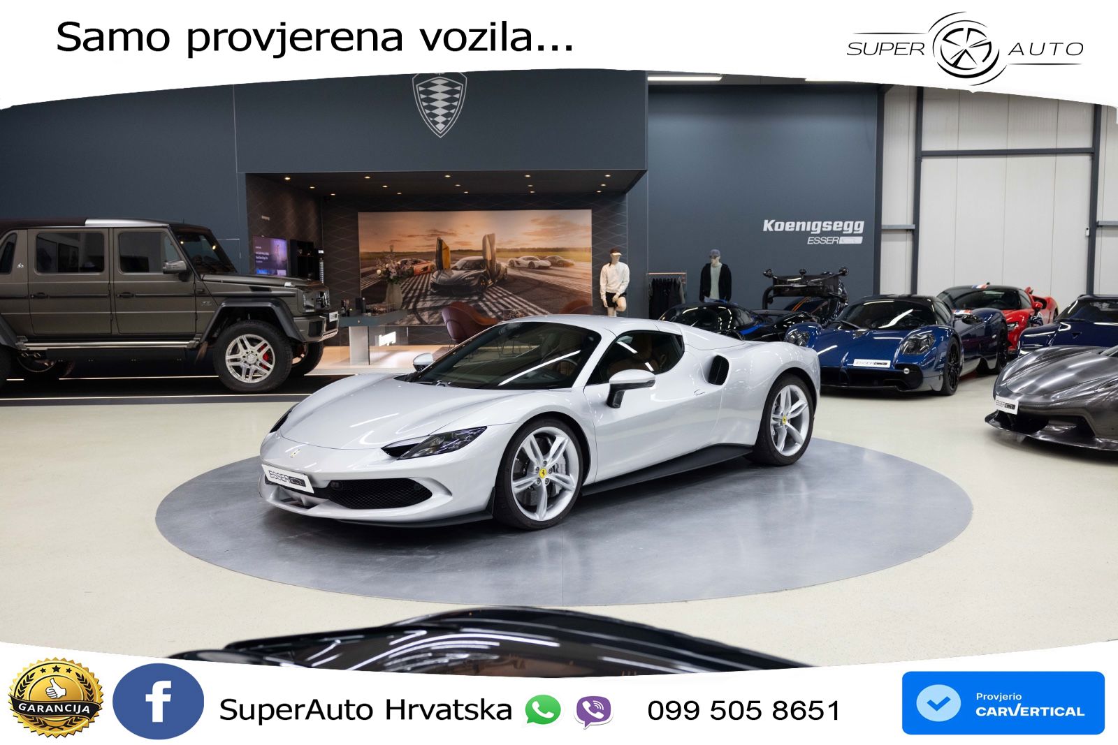 Ferrari 296 GTS 3.0 V6 (830 KS) F1 DCT