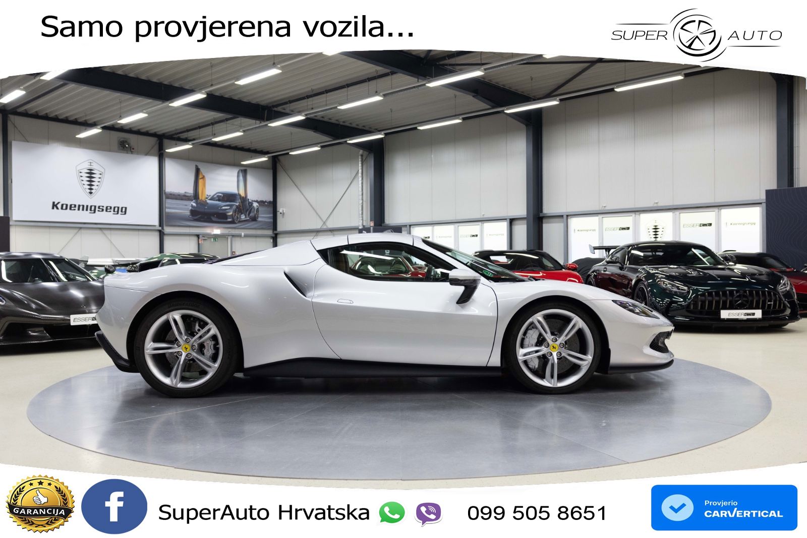 Ferrari 296 GTS 3.0 V6 (830 KS) F1 DCT