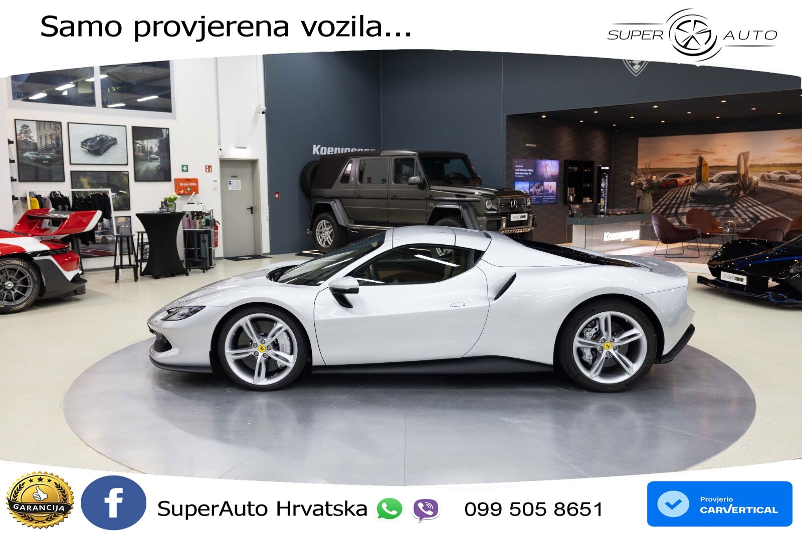 Ferrari 296 GTS 3.0 V6 (830 KS) F1 DCT