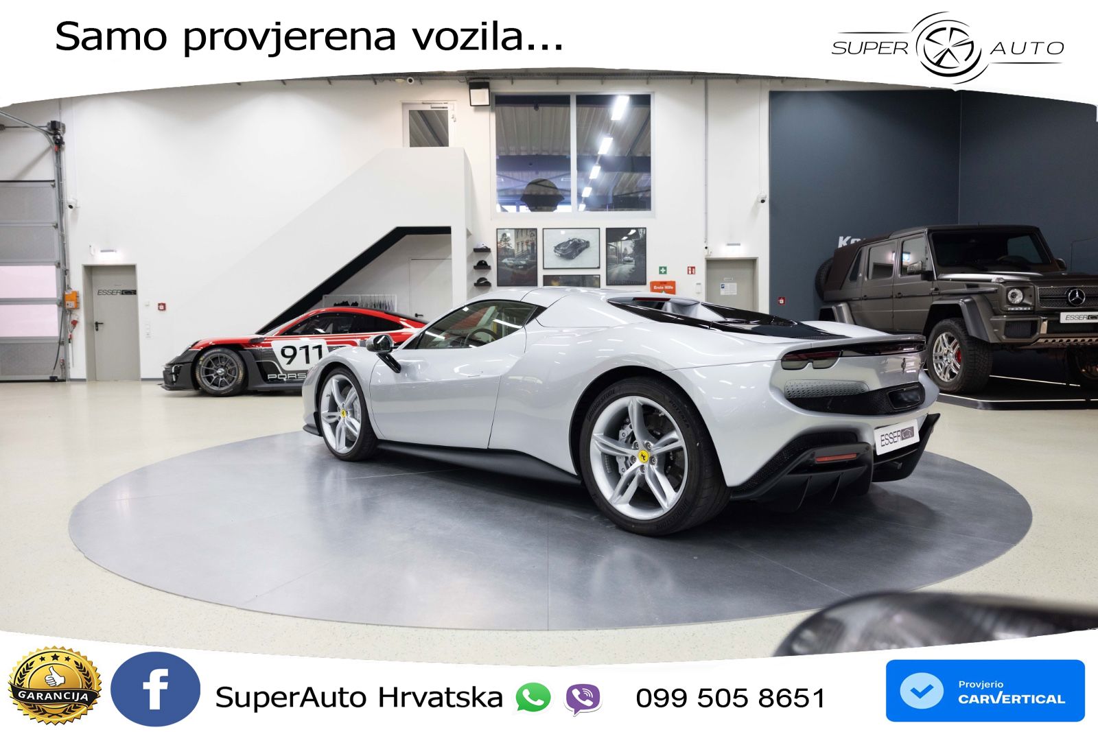 Ferrari 296 GTS 3.0 V6 (830 KS) F1 DCT