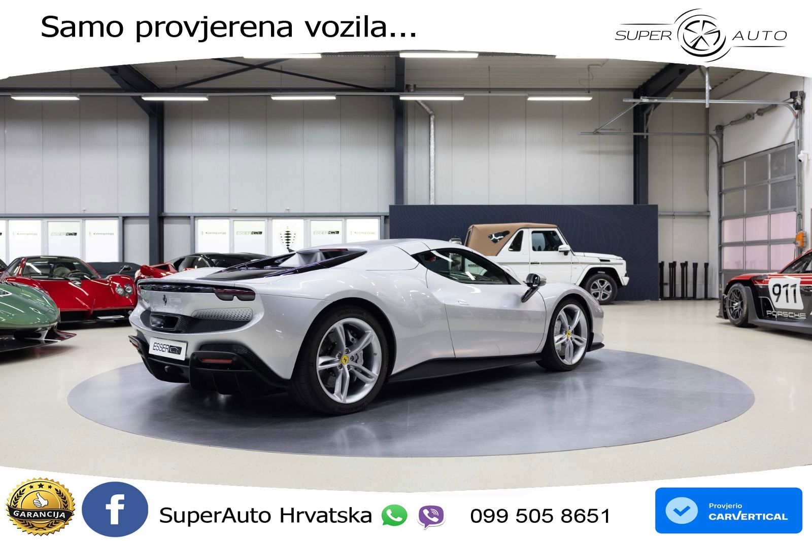 Ferrari 296 GTS 3.0 V6 (830 KS) F1 DCT