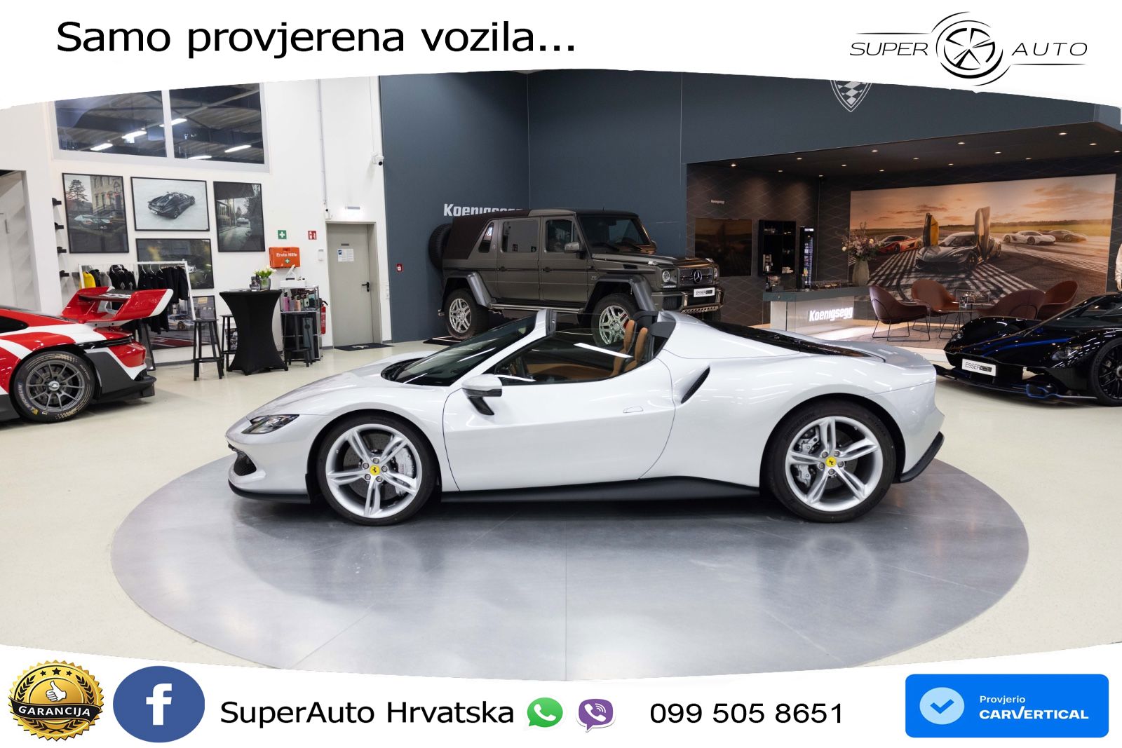 Ferrari 296 GTS 3.0 V6 (830 KS) F1 DCT