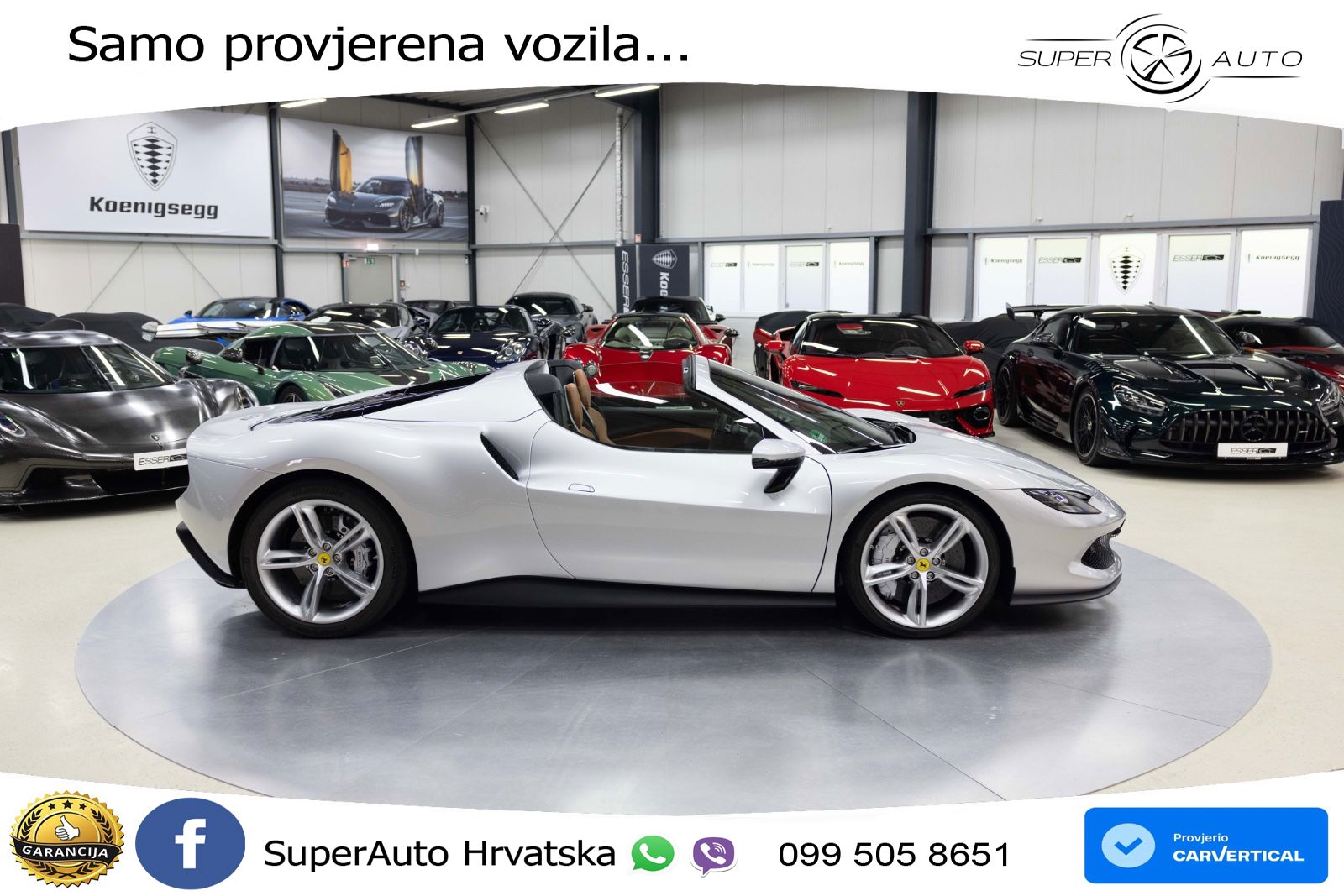 Ferrari 296 GTS 3.0 V6 (830 KS) F1 DCT