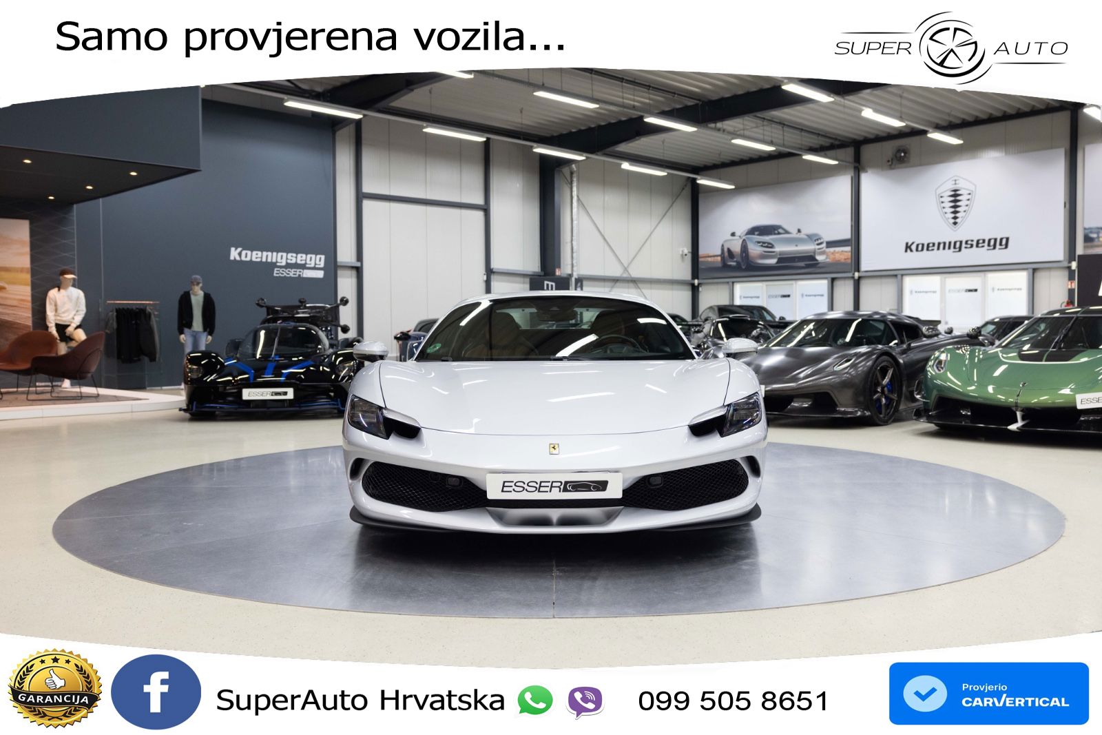 Ferrari 296 GTS 3.0 V6 (830 KS) F1 DCT
