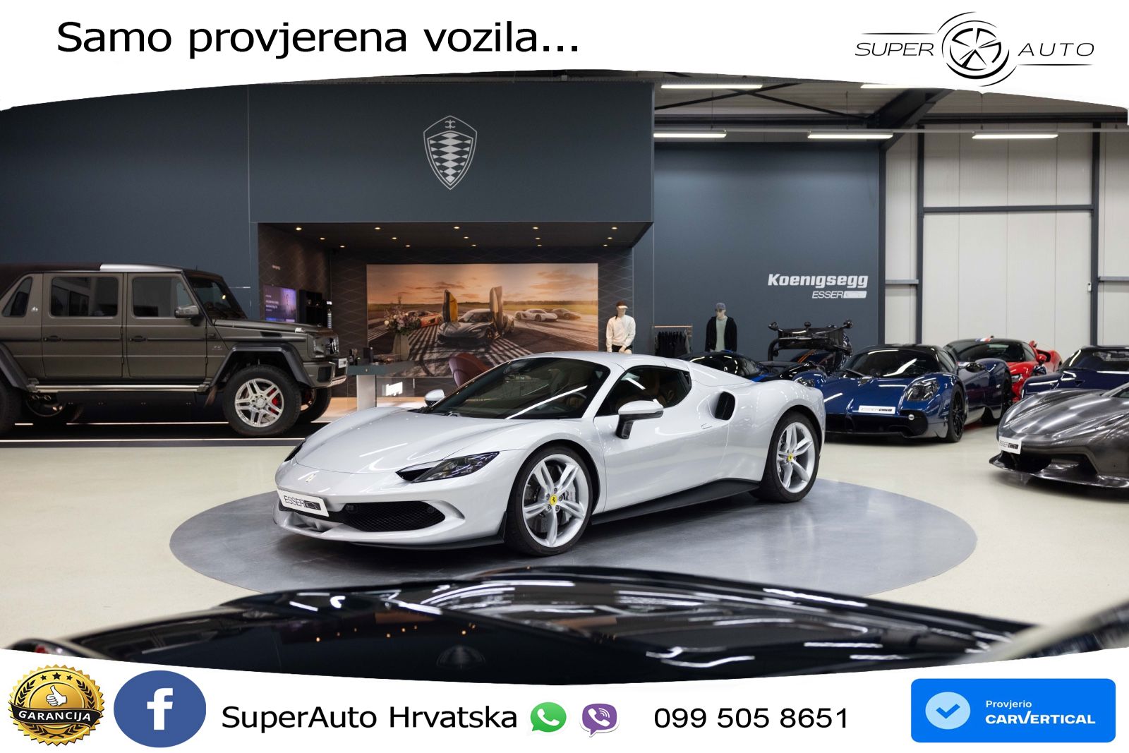 Ferrari 296 GTS 3.0 V6 (830 KS) F1 DCT