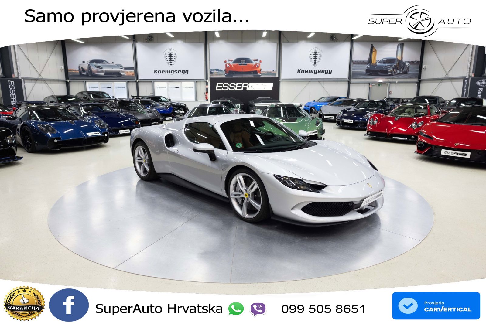 Ferrari 296 GTS 3.0 V6 (830 KS) F1 DCT