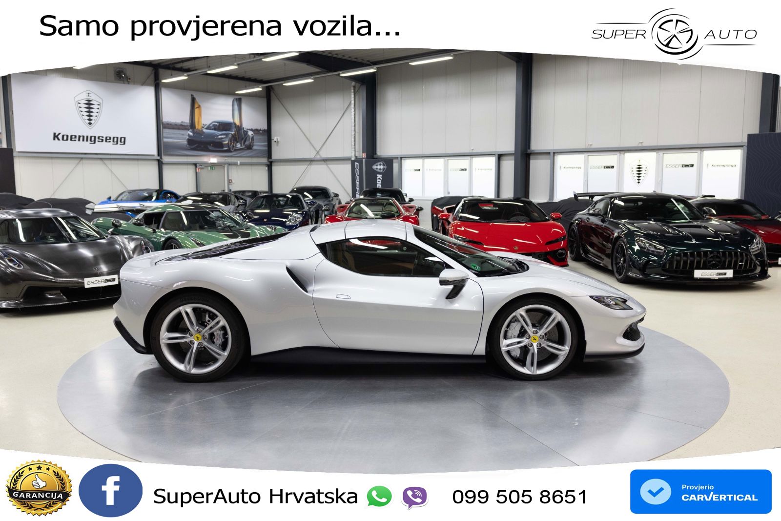 Ferrari 296 GTS 3.0 V6 (830 KS) F1 DCT