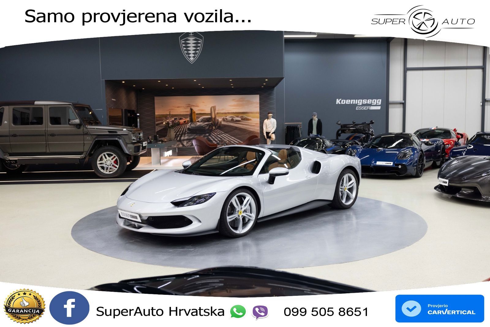 Ferrari 296 GTS 3.0 V6 (830 KS) F1 DCT