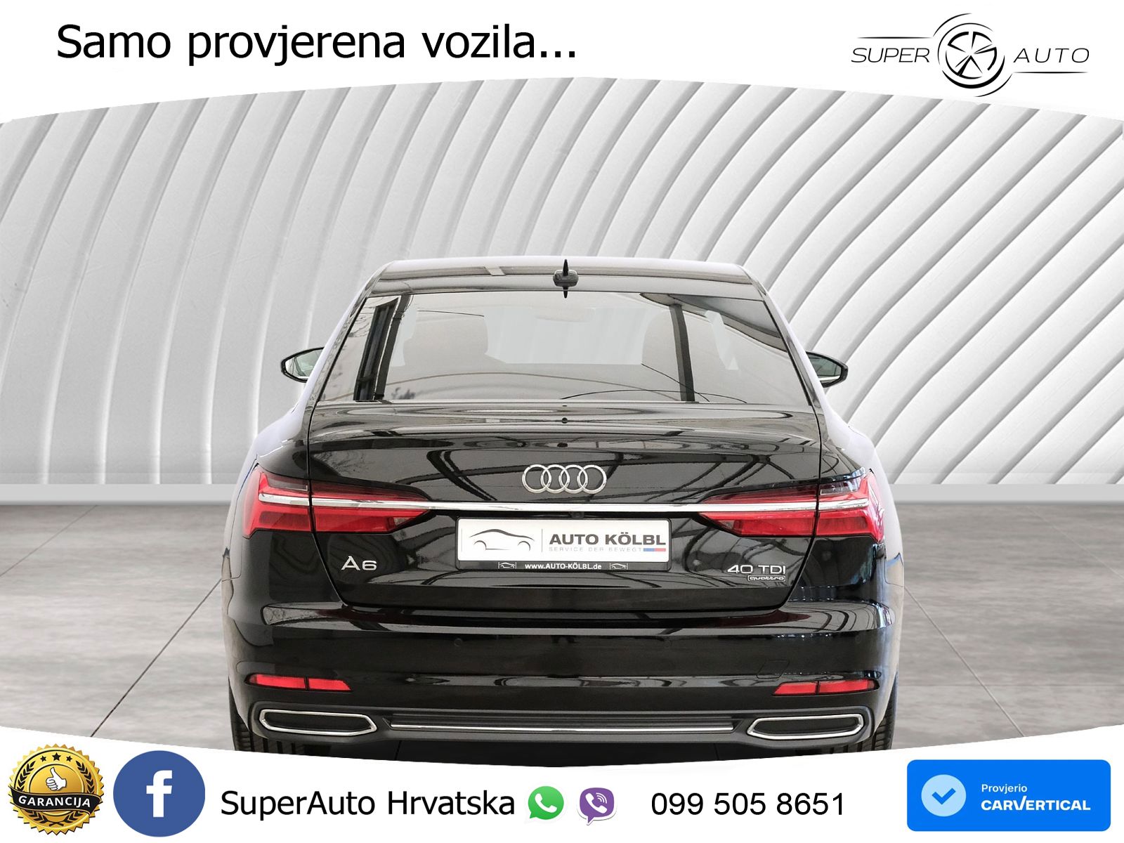 Audi A6 40 TDI (204 KS) quattro ultra S tronic