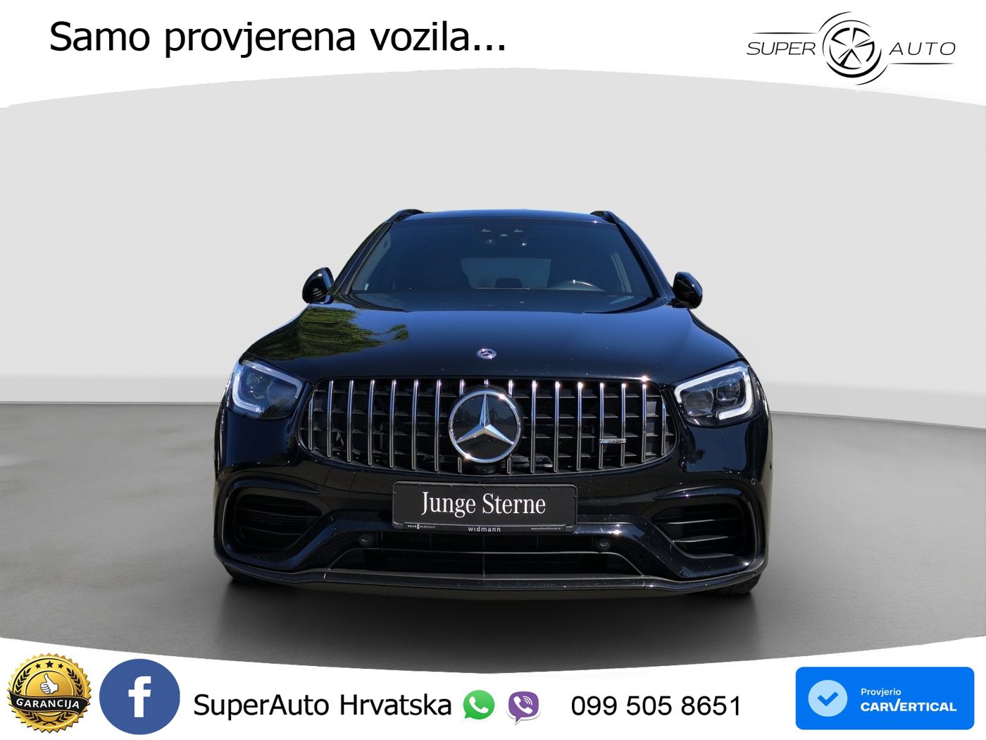 Mercedes AMG GLC 63 S V8 (510 KS) 4MATIC+ MCT ZRAČNI+ACC+GR SJED+KAM