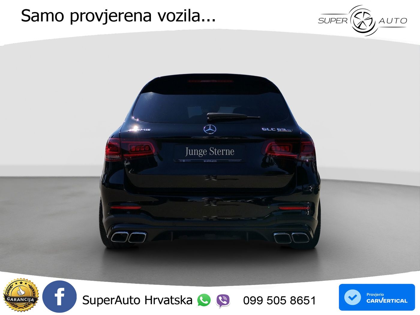 Mercedes AMG GLC 63 S V8 (510 KS) 4MATIC+ MCT ZRAČNI+ACC+GR SJED+KAM