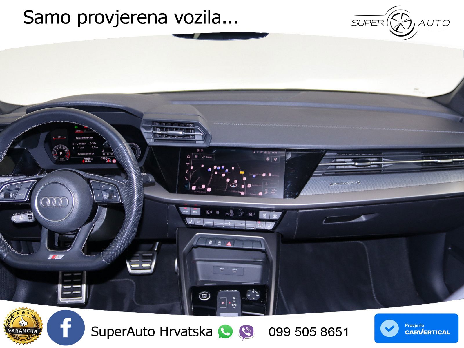 Audi A3 40 TFSI (190 KS) quattro S tronic S line LED+GR SJED+ACC
