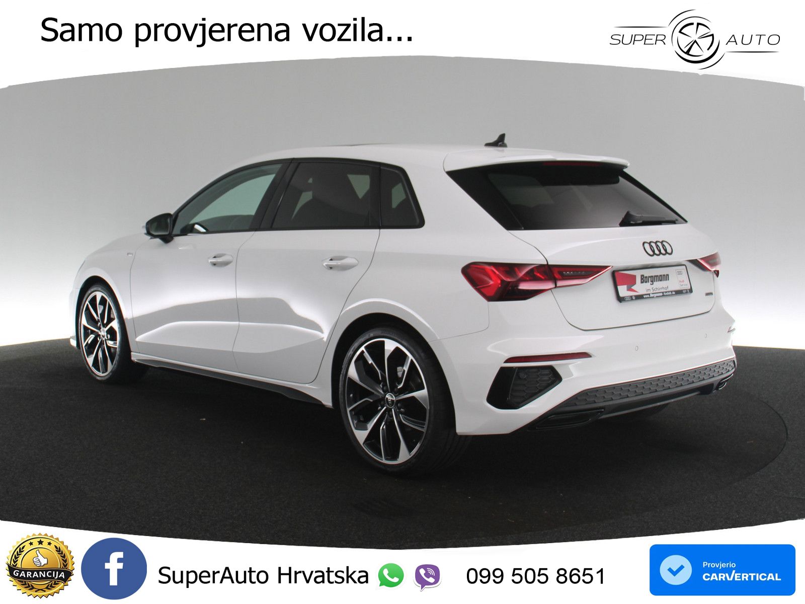 Audi A3 40 TFSI (190 KS) quattro S tronic S line LED+GR SJED+ACC