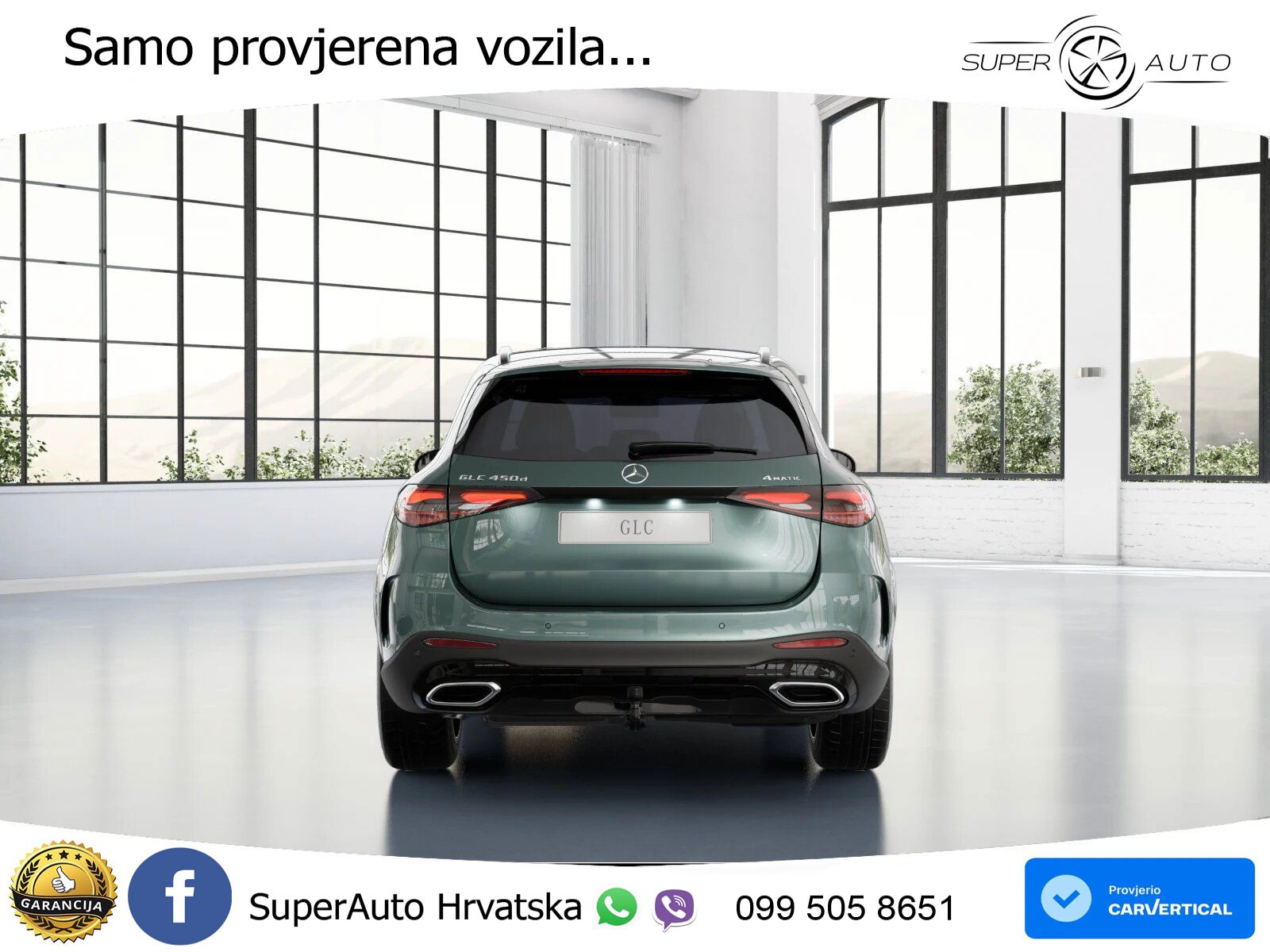 Mercedes GLC 450d (367 KS) 4MATIC 9G-TRONIC AMG ACC+HEAD+4xGR SJED+360+PANO