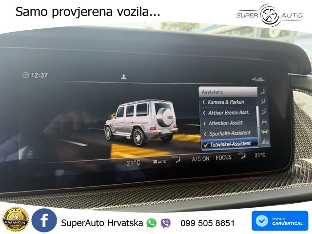 Mercedes AMG G 63 Long V8 (585 KS) 4MATIC 9G-TRONIC AMG SPEEDSHIFT TCT