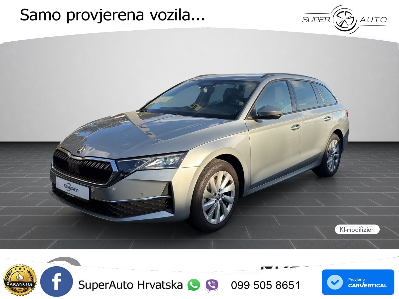 Škoda Octavia Combi 1.5 TSI (150 KS) DSG Selection LED+GR SJED+ACC