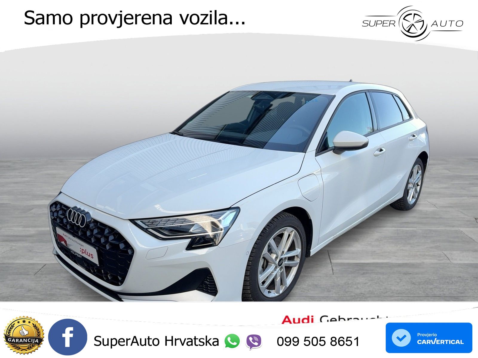 Audi A3 Sportback 40 TFSI e (204 KS) Plug-in Hybrid S tronic advanced LED+GR SJED+ACC