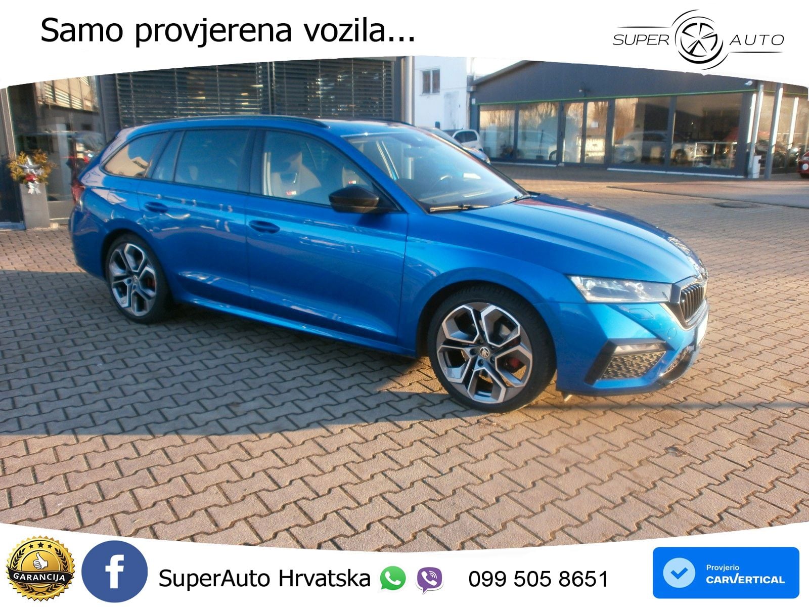 Škoda Octavia Combi RS 2.0 TDI (200 KS) 4x4 DSG LED+GR SJED+ACC