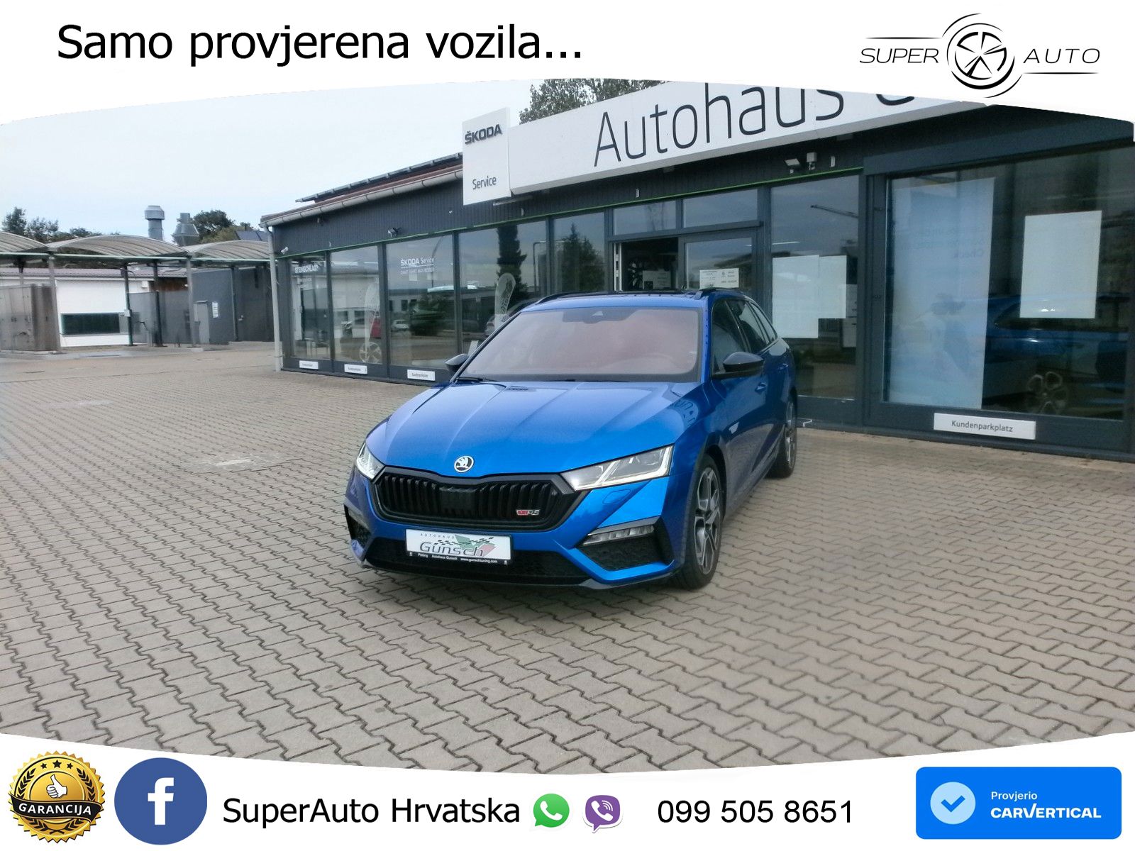 Škoda Octavia Combi RS 2.0 TDI (200 KS) 4x4 DSG LED+GR SJED+ACC