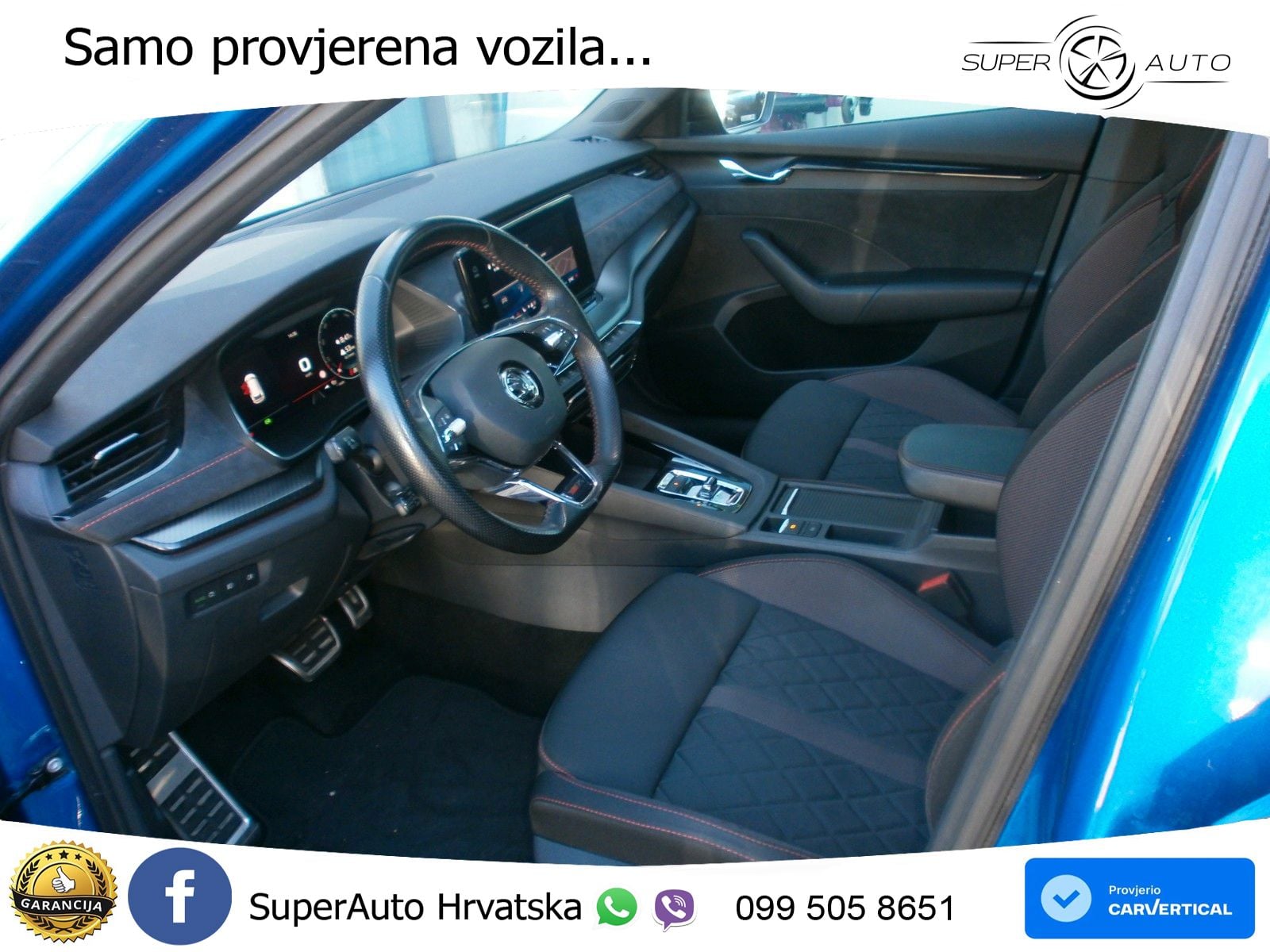 Škoda Octavia Combi RS 2.0 TDI (200 KS) 4x4 DSG LED+GR SJED+ACC