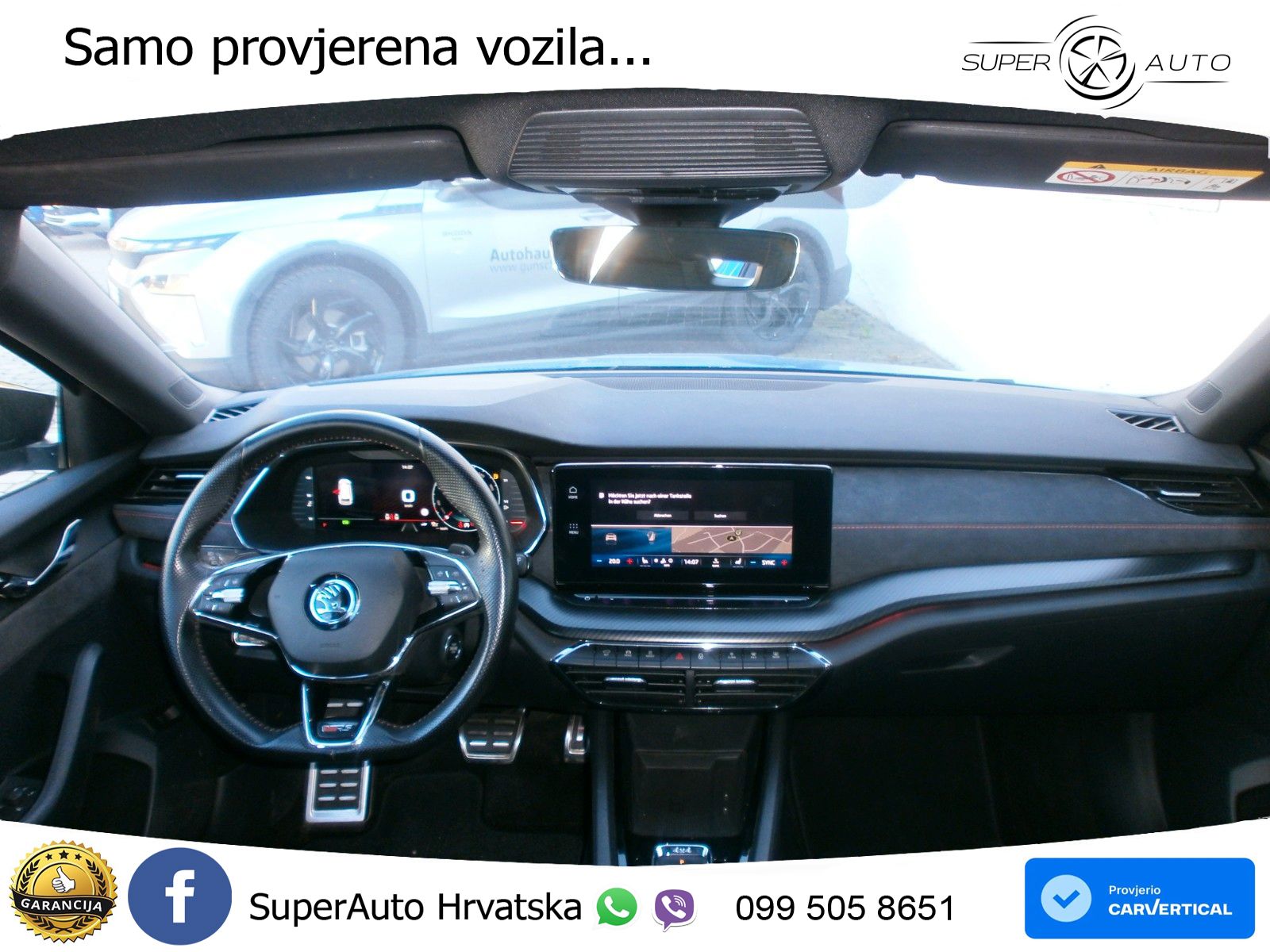 Škoda Octavia Combi RS 2.0 TDI (200 KS) 4x4 DSG LED+GR SJED+ACC