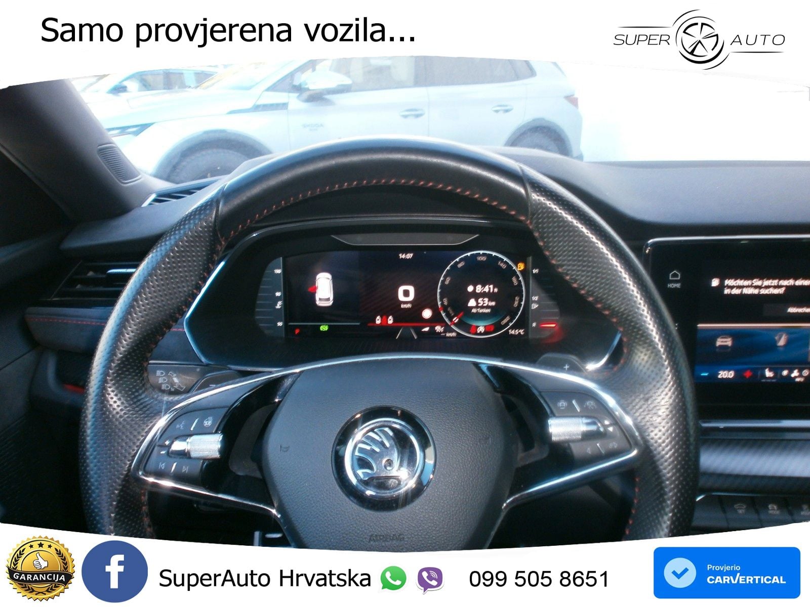Škoda Octavia Combi RS 2.0 TDI (200 KS) 4x4 DSG LED+GR SJED+ACC